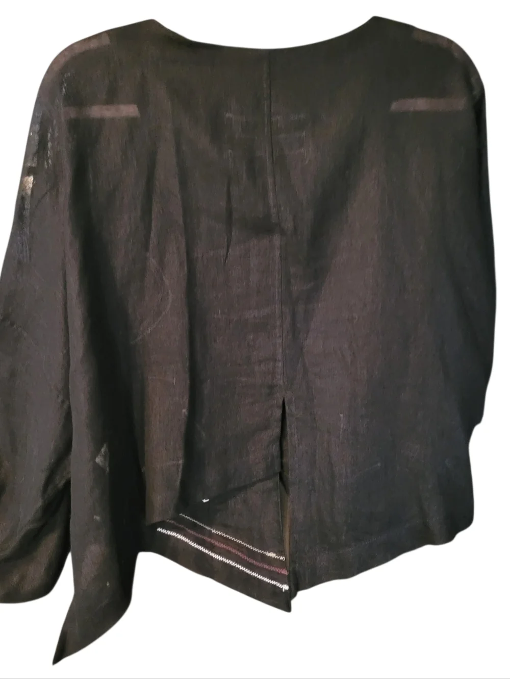 Tara Vao linen blend lightweight funky jacket - XL. Y4 - Picture 7 of 10
